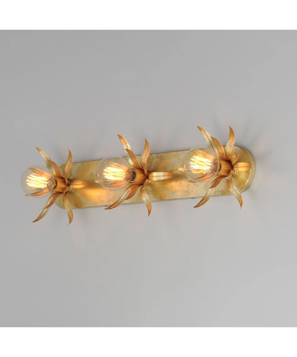 Paloma 3-Light Sconce Gold Leaf - Image 4