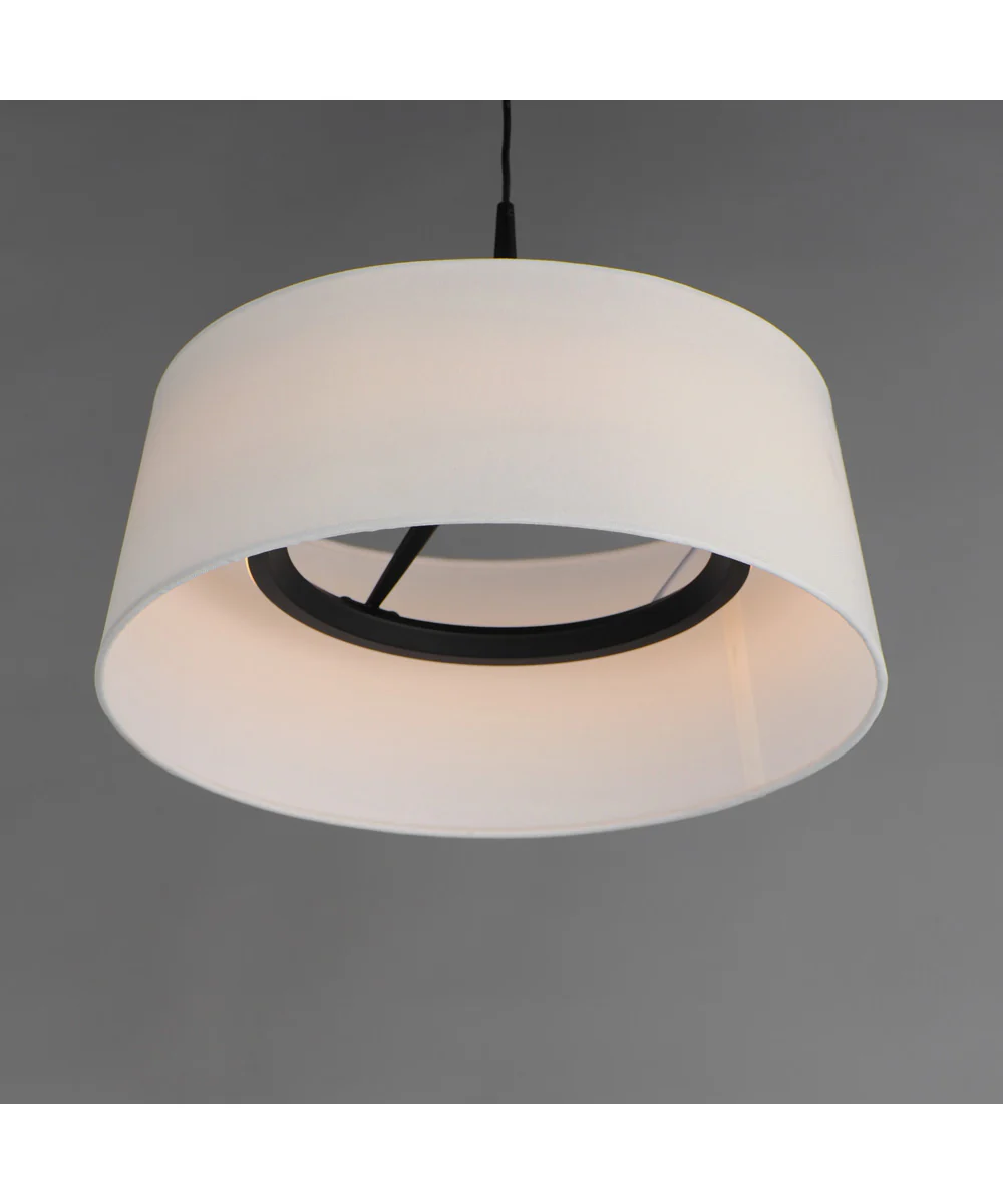 Paramount 16 inch LED Pendant Black - Image 4