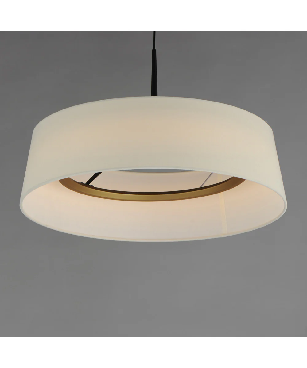 Paramount 21 inch LED Pendant Natural Aged Brass - Image 3