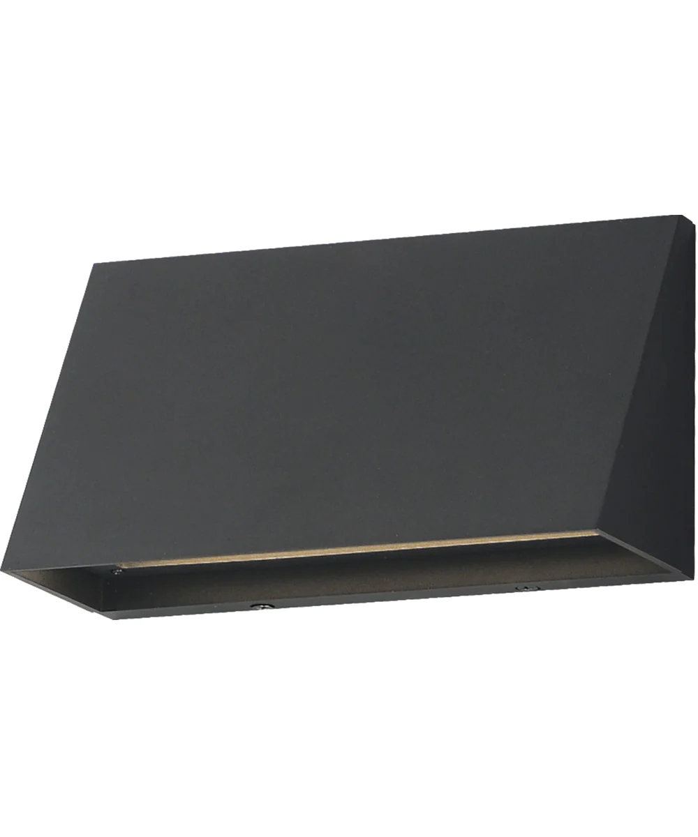 Pathfinder Wide LED Wall Sconce - 5CCT Black