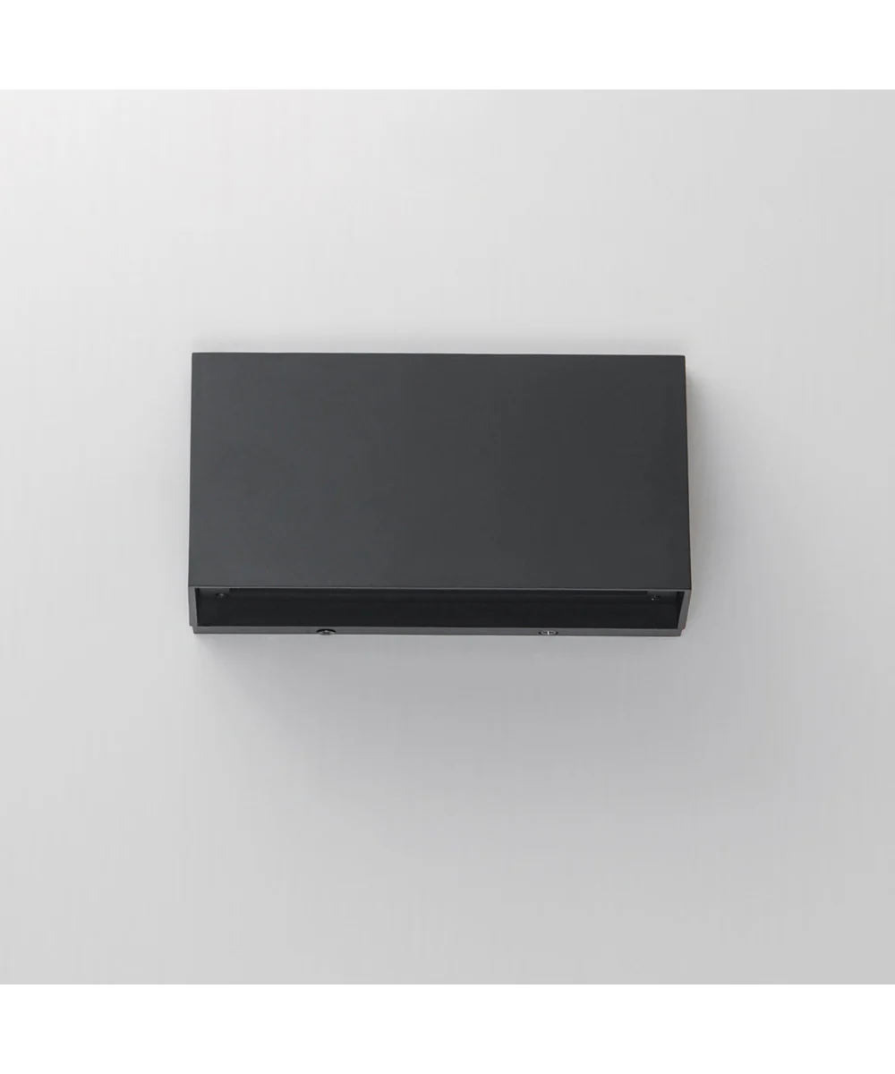 Pathfinder Wide LED Wall Sconce - 5CCT Black - Image 4