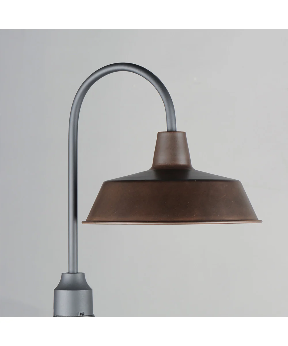 Pier M 1-Light Post Lantern Empire Bronze / Black - Image 3