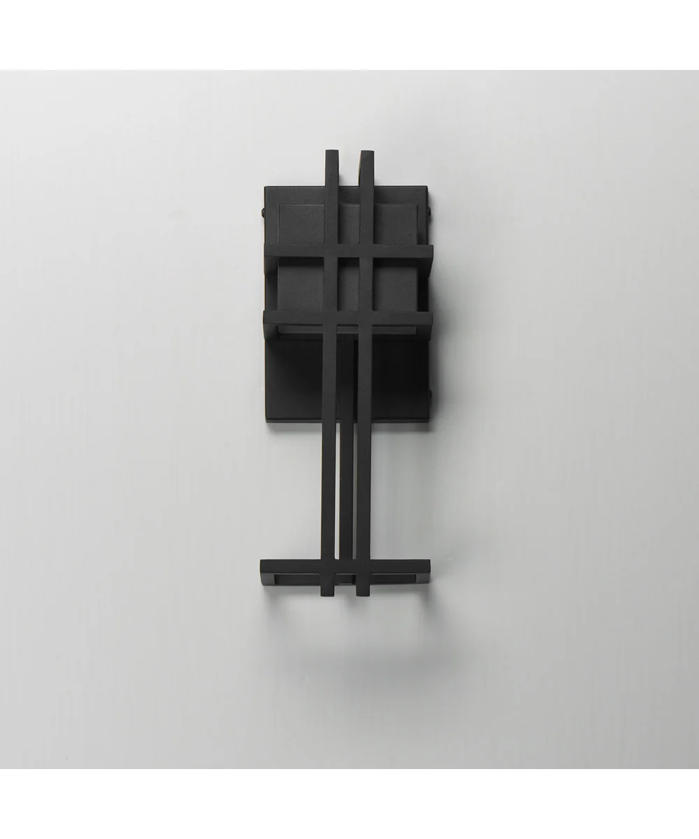 Prairie 13 inch LED Outdoor Wall Sconce Black - Image 2