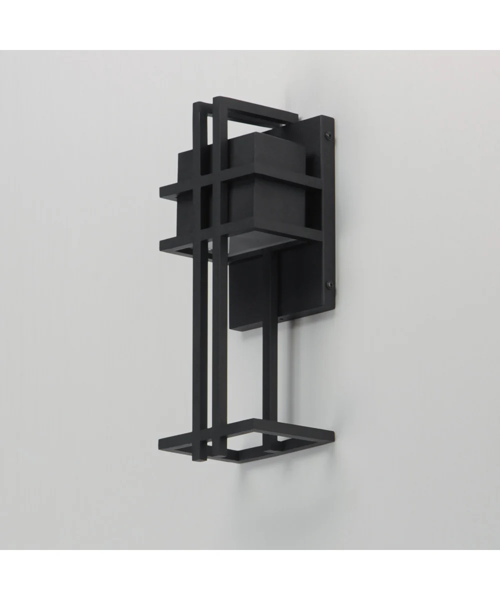 Prairie 13 inch LED Outdoor Wall Sconce Black - Image 5