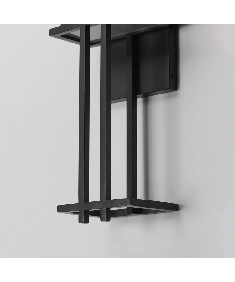 Prairie 17 inch LED Outdoor Wall Sconce Black - Image 6