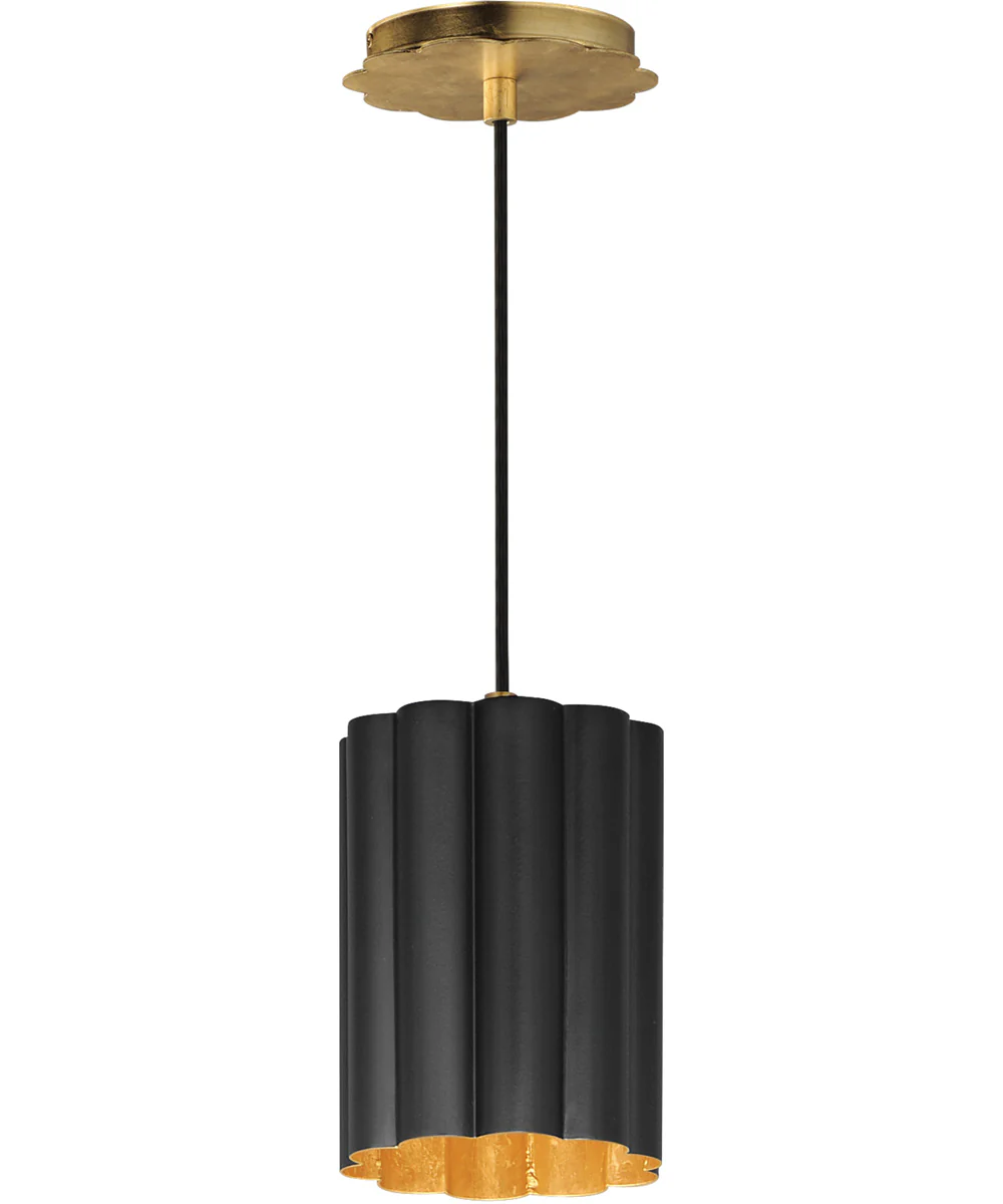 Primrose 1-Light Pendant Gold Leaf