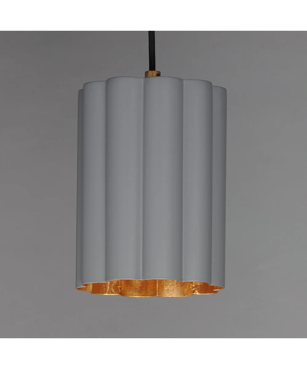 Primrose 1-Light Pendant Gold Leaf - Image 3