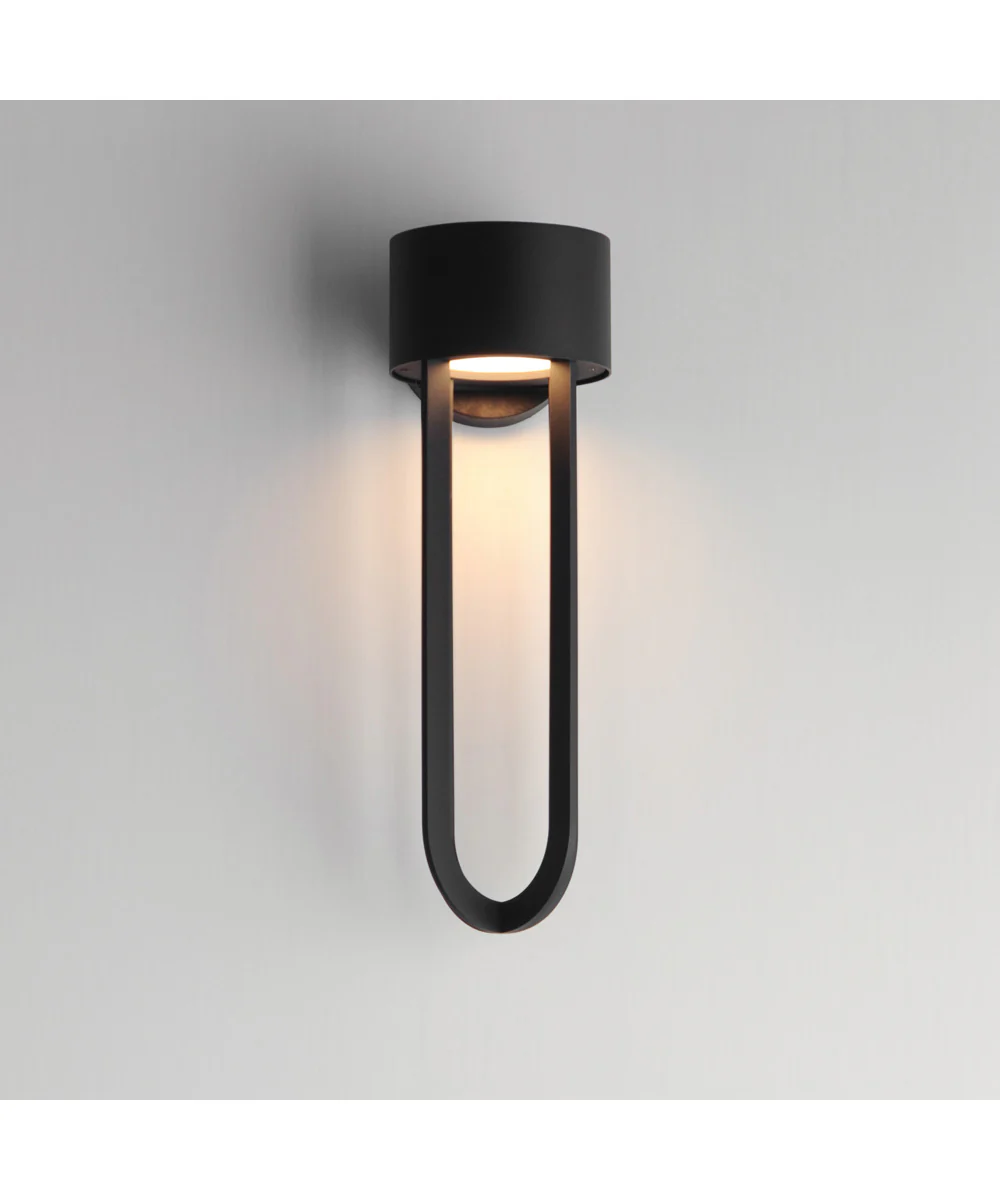 Quayside VX 18 inch Outdoor LED Wall Sconce Black - Image 3