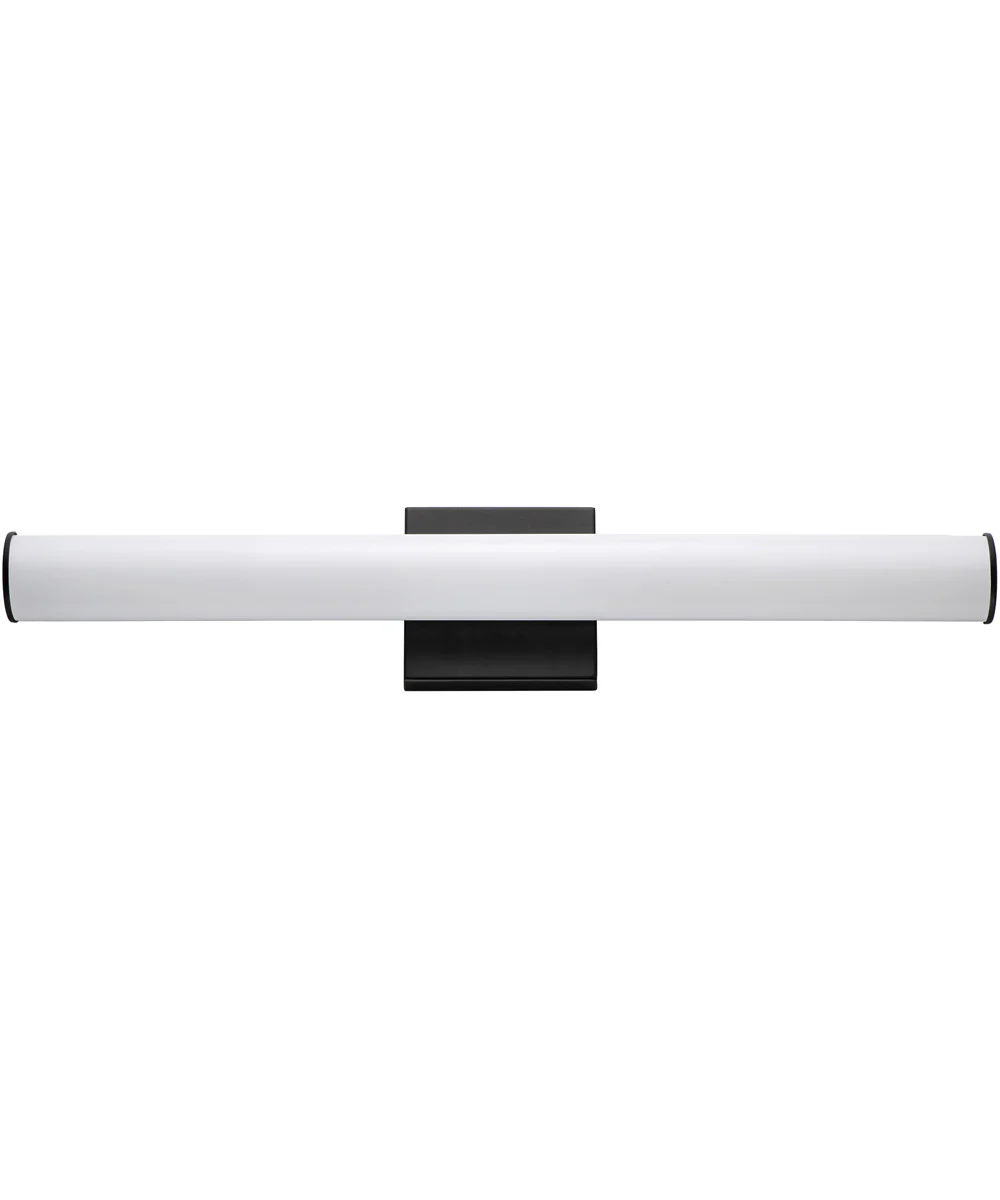 Rail 24 inch LED Bath Bar CCT Select Black