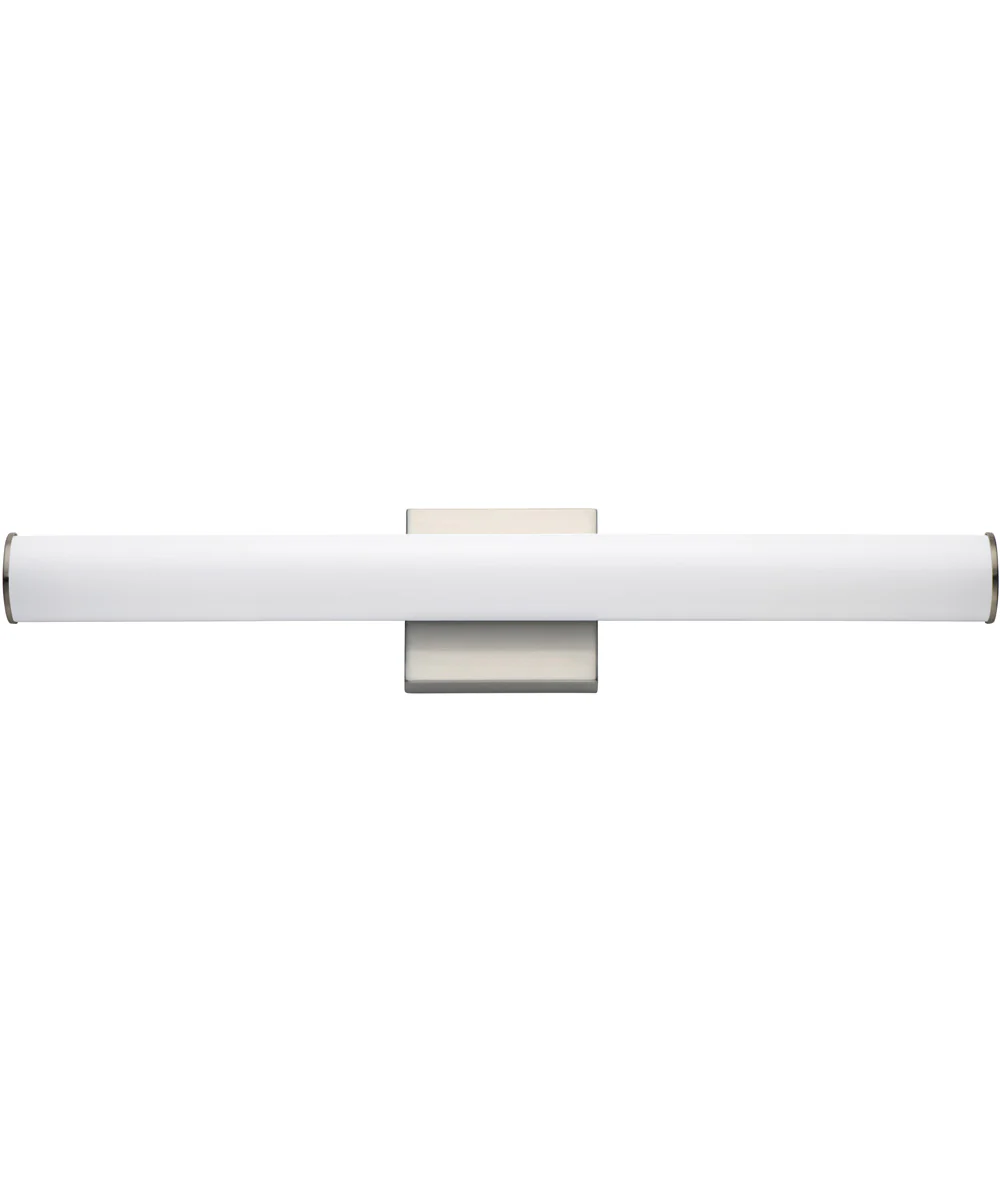 Rail 24 inch LED Bath Bar CCT Select Satin Nickel