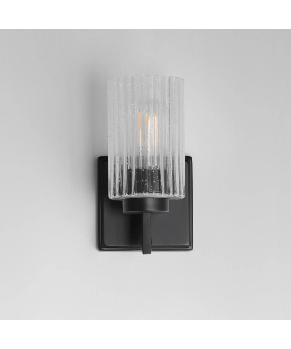 Rigata 1-Light Wall Sconce Black - Image 2