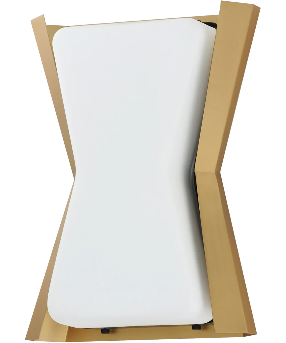 Rizzo 2-Light Flush Mount Black / Antique Brass - Image 2