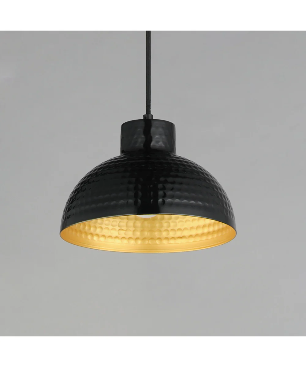 Rockport 1-Light Pendant Black / Antique Copper - Image 2