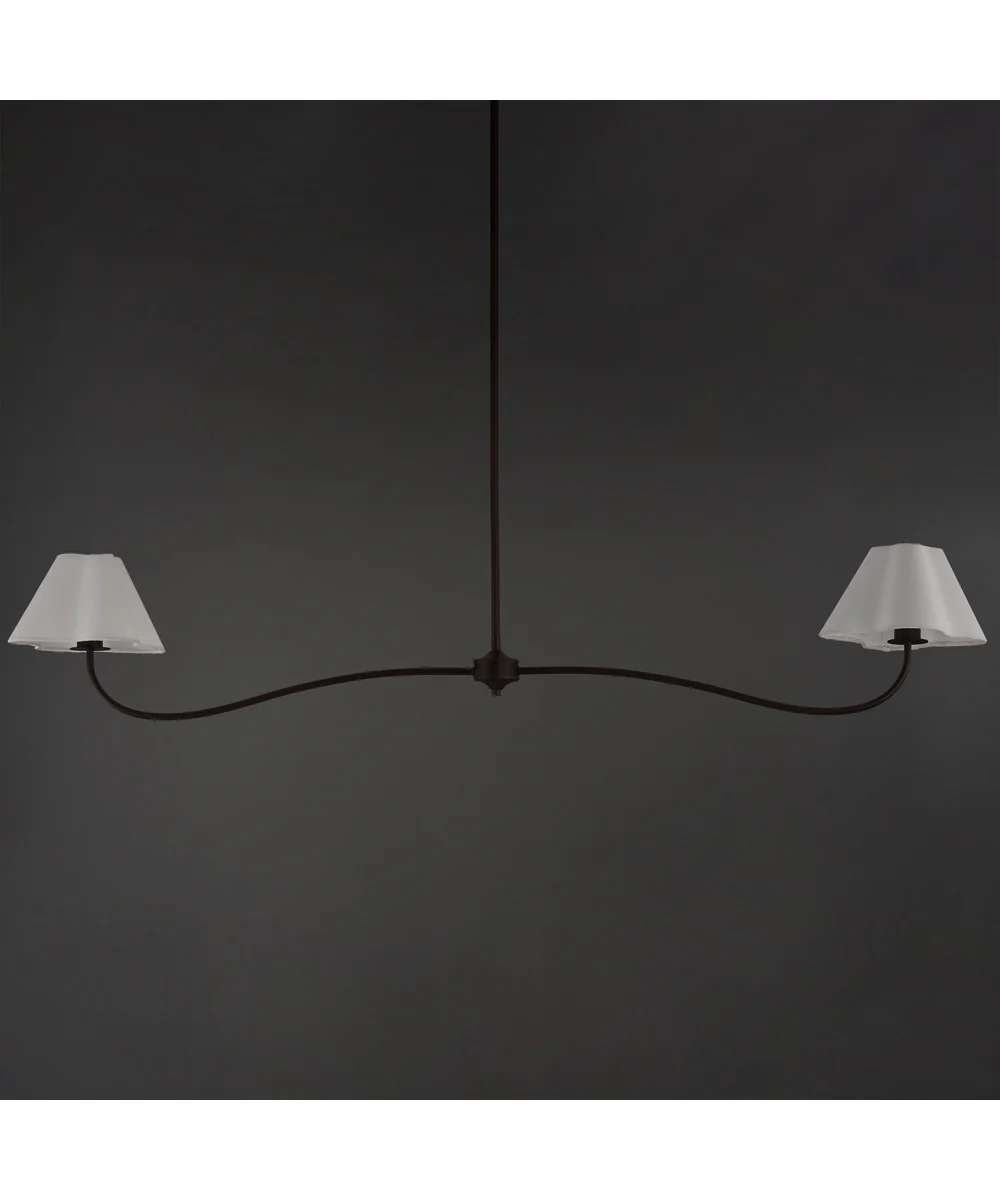 Saxon 2-Light Pendant Oil Rubbed Bronze - Image 3