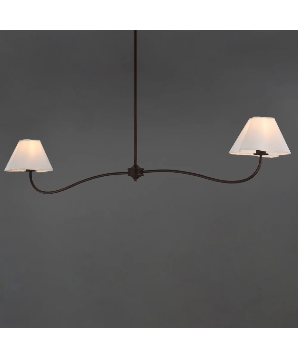 Saxon 2-Light Pendant Oil Rubbed Bronze - Image 4