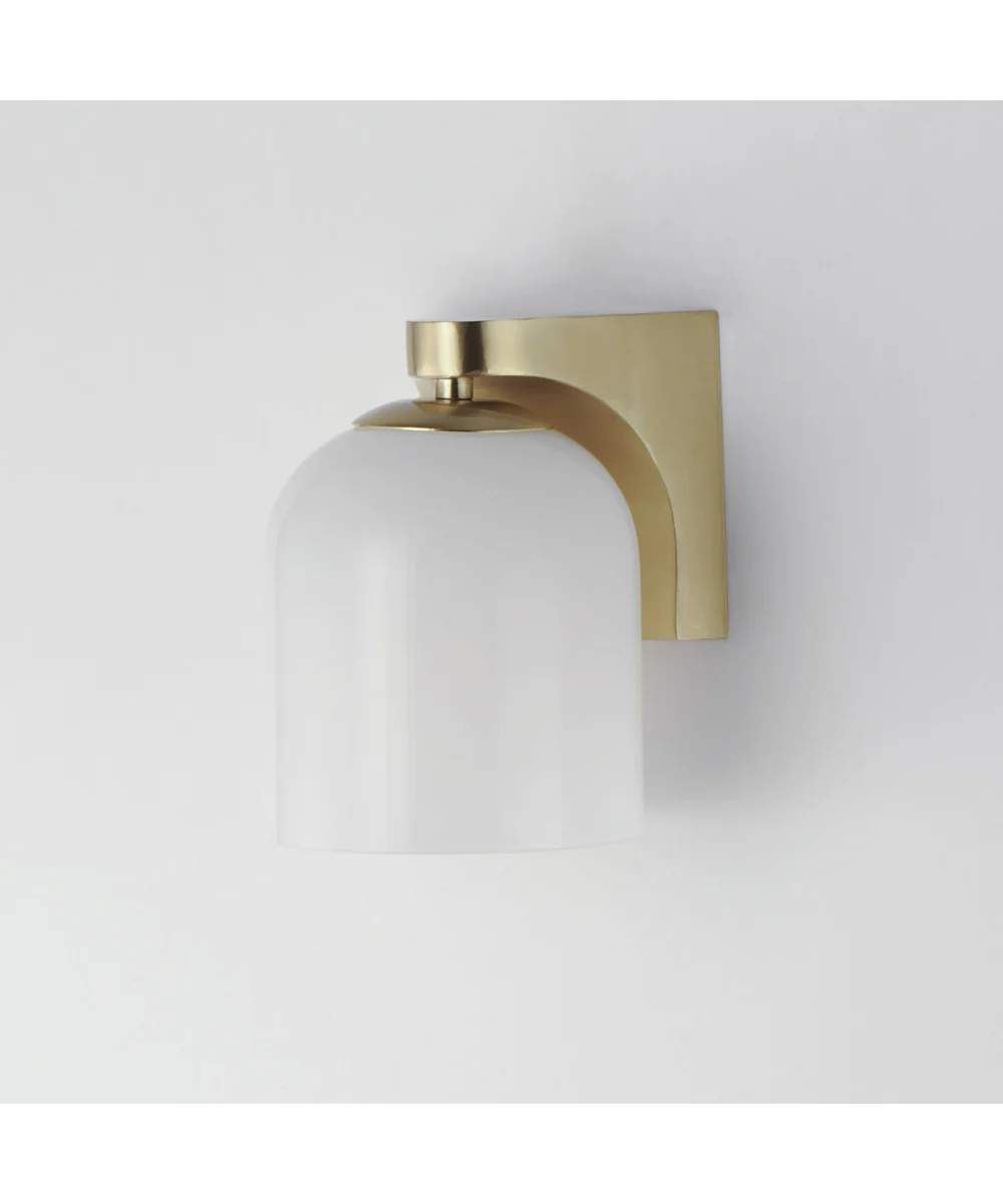 Scoop 1-Light Bath Vanity Natural Aged Brass - Image 4