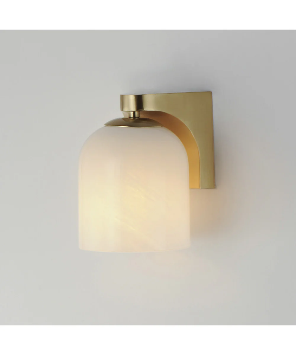 Scoop 1-Light Bath Vanity Natural Aged Brass - Image 5