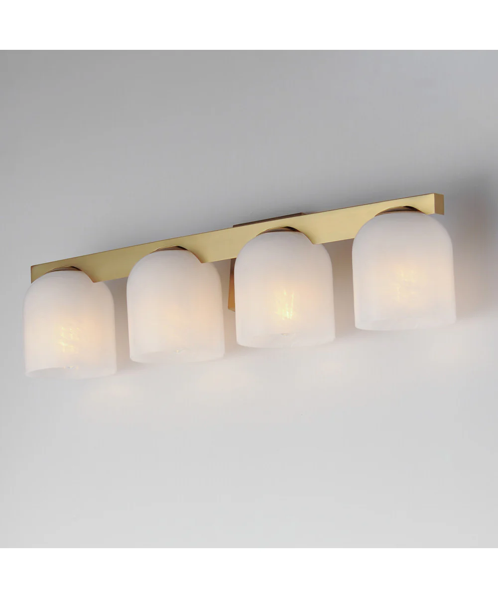 Scoop 4-Light Bath Vanity Natural Aged Brass - Image 5