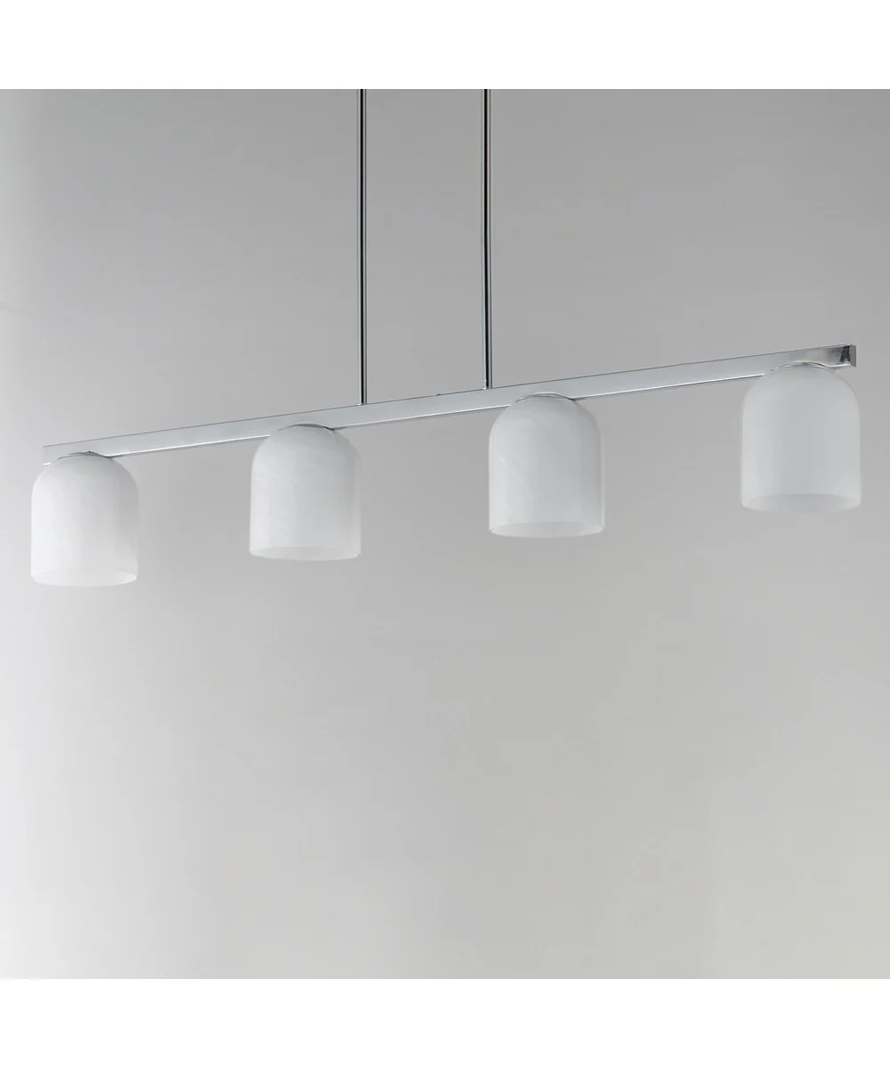 Scoop 4-Light Linear Pendant Polished Chrome - Image 3