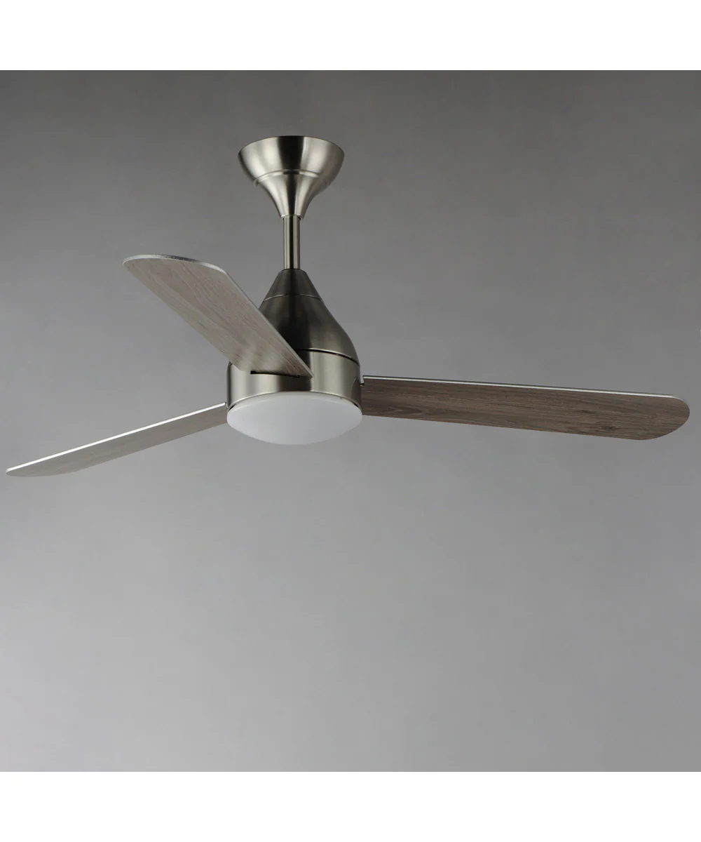 Selene 52 inch 3-Blade Fan With LED Light Kit Satin Nickel - Image 3