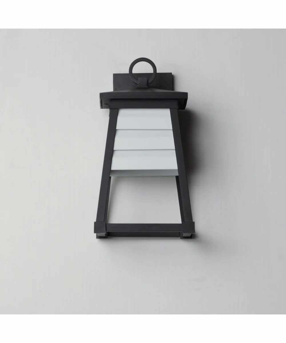 Shutters Vivex 1-Light Small Outdoor Wall Sconce Black - Image 2