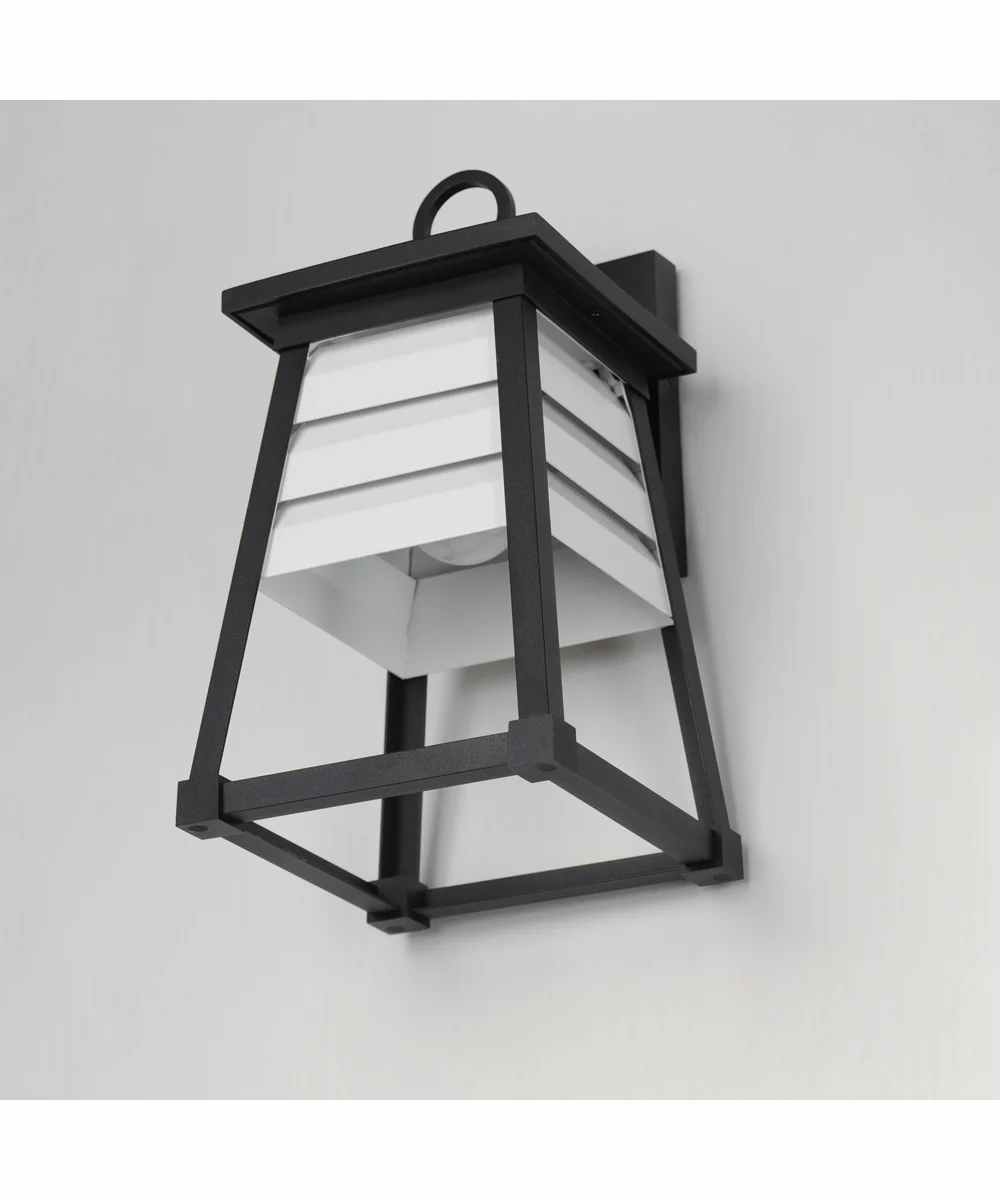 Shutters Vivex 1-Light Small Outdoor Wall Sconce Black - Image 5