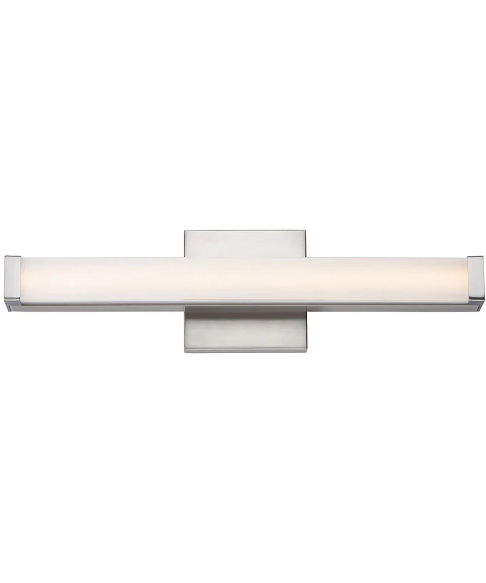 Spec 18 inch LED Bath Vanity 5CCT Satin Nickel