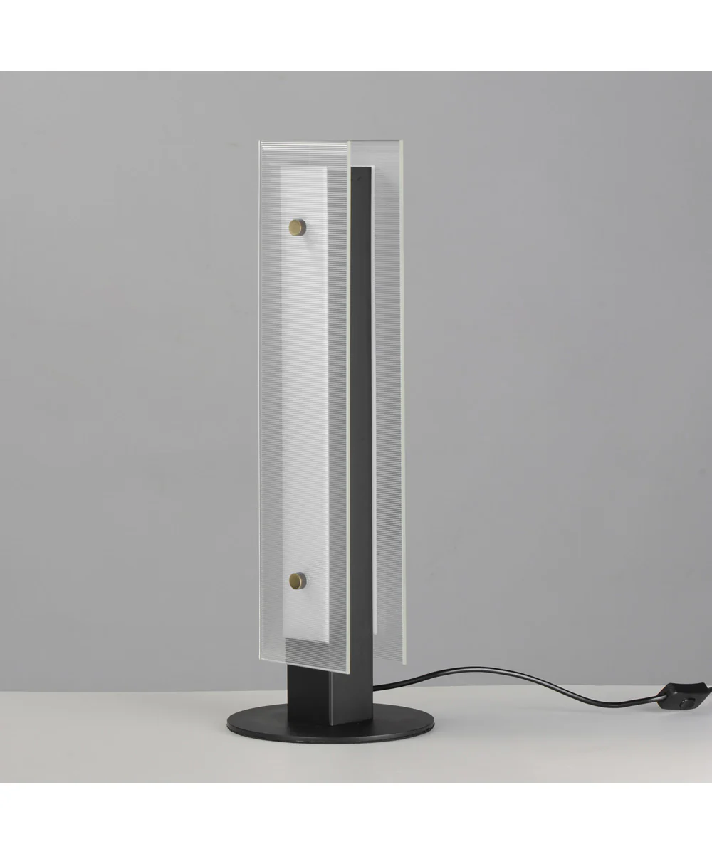 Spectre 20 inch Table Lamp Black / Natural Aged Brass - Image 2