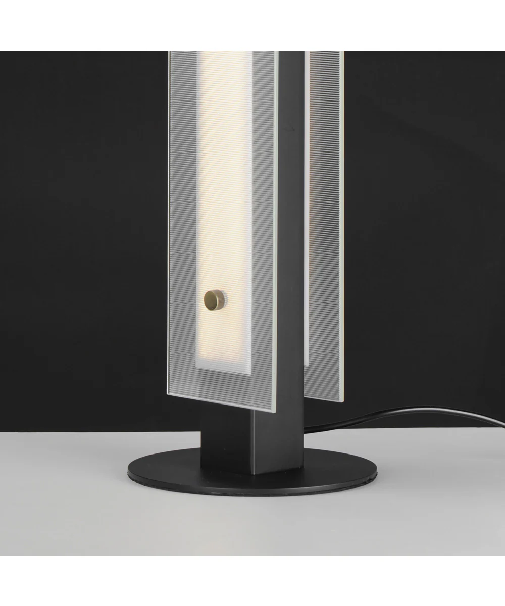 Spectre 20 inch Table Lamp Black / Natural Aged Brass - Image 4