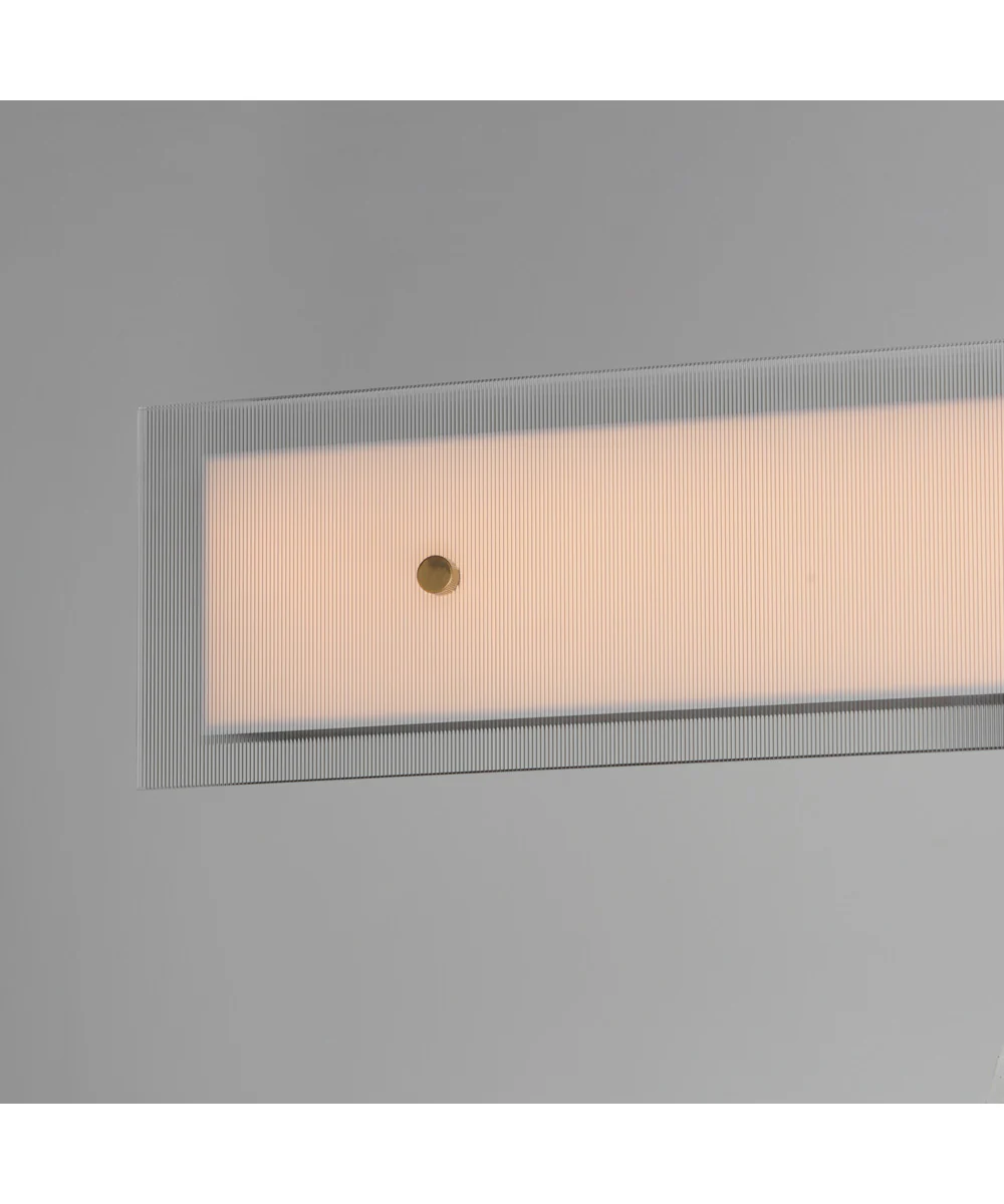 Spectre 24 inch Wall Sconce Black / Natural Aged Brass - Image 4
