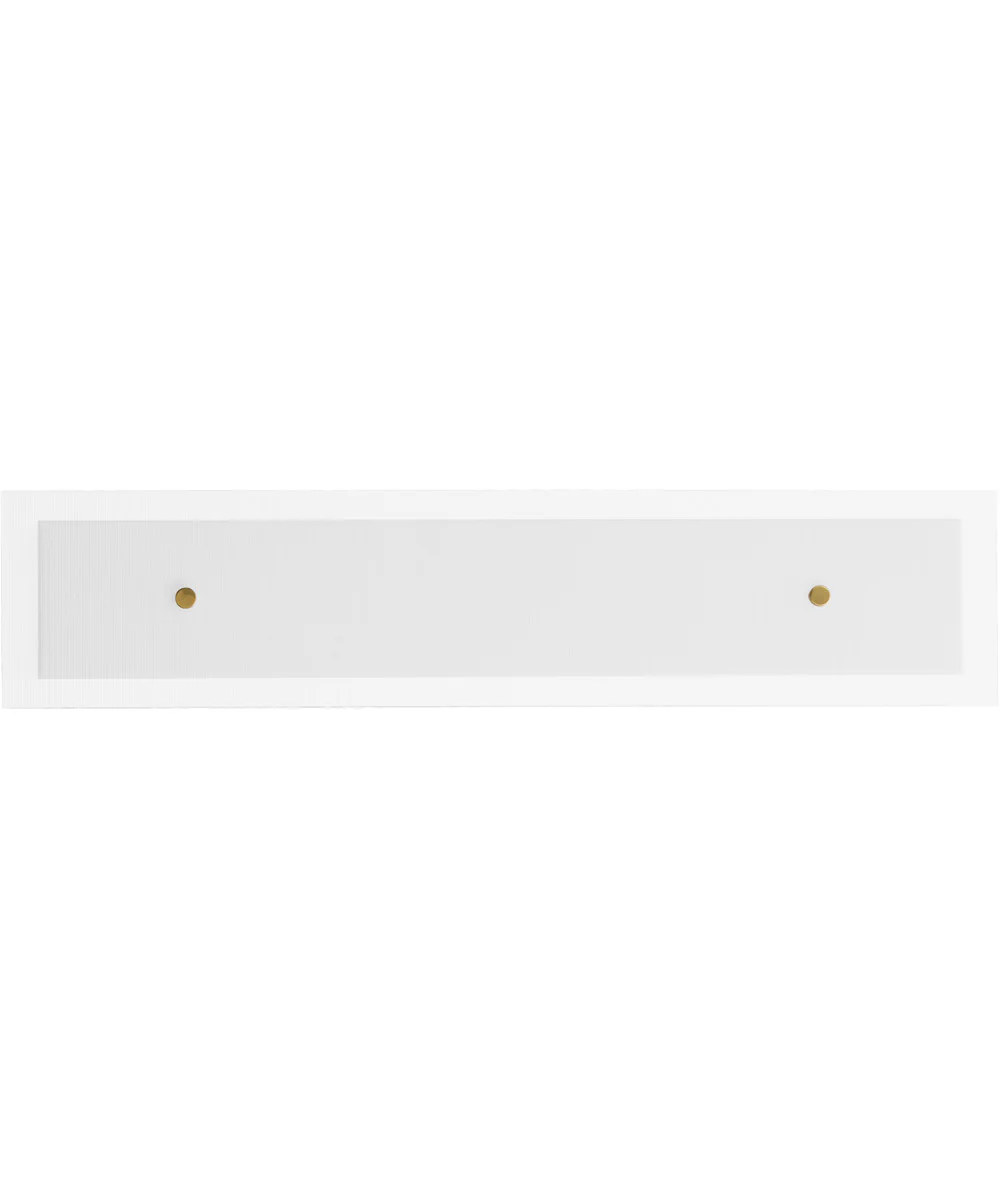 Spectre 30 inch Wall Sconce Black / Natural Aged Brass - Image 2