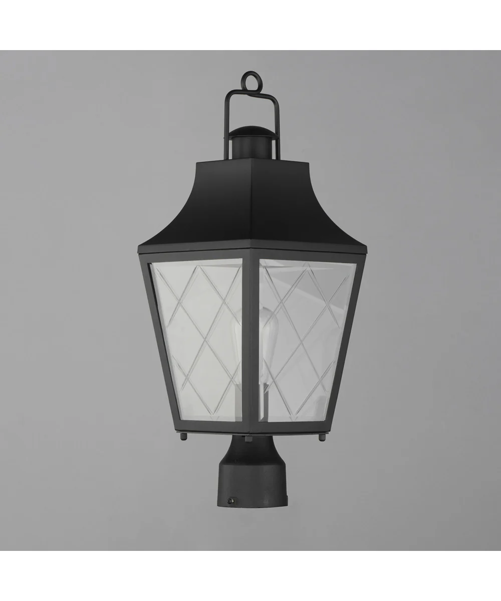 Storybook 1-Light Outdoor Post Black - Image 2