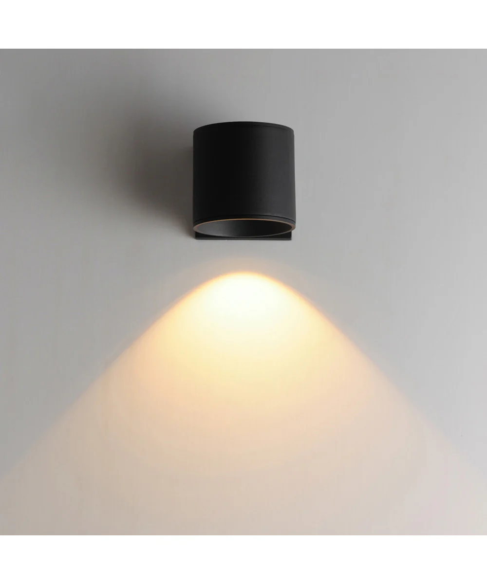 Stout  RD 120-277V Indoor/Outdoor Wall Sconce Black - Image 3