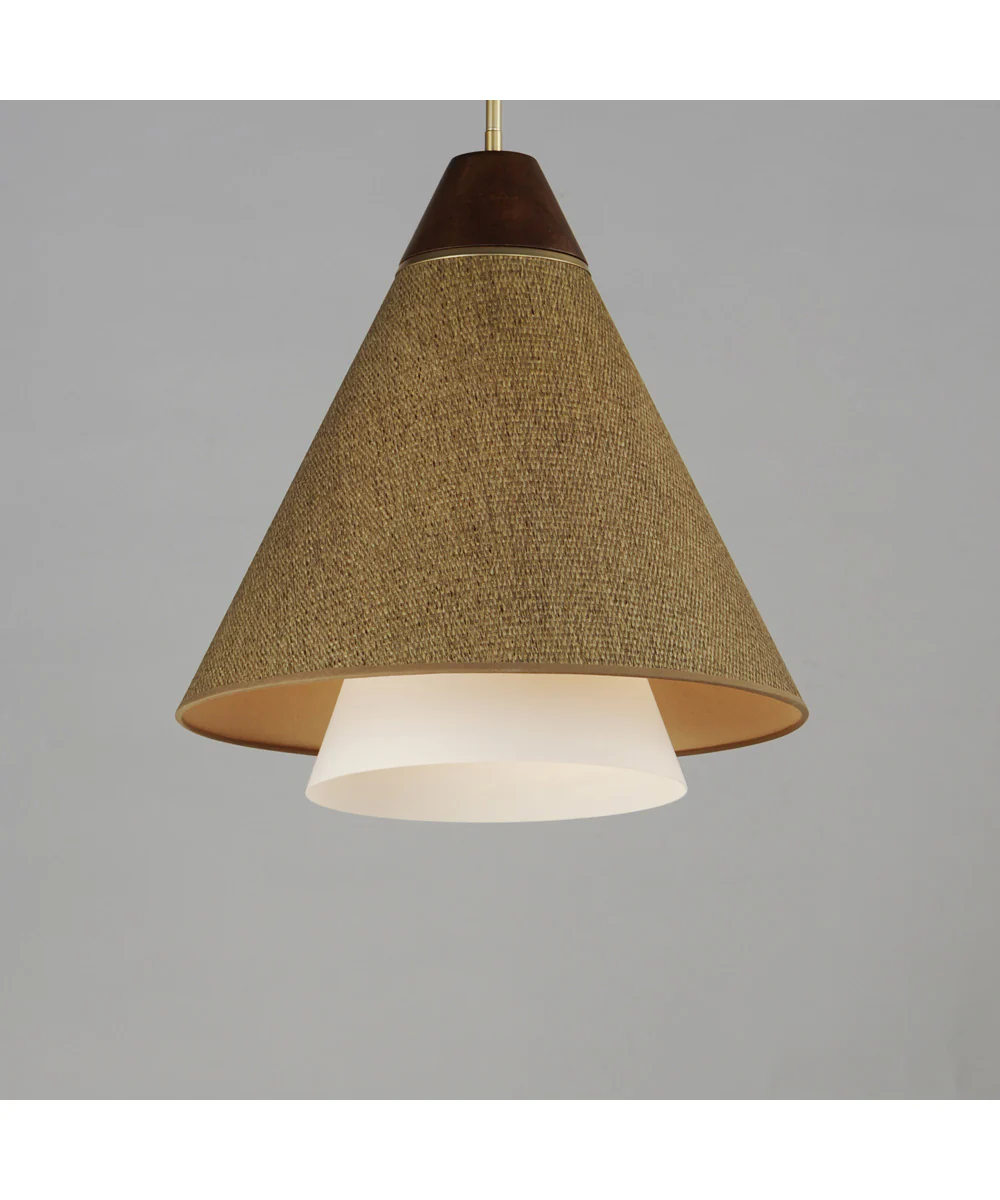 Sumatra 20 inch Pendant Natural Aged Brass - Image 3