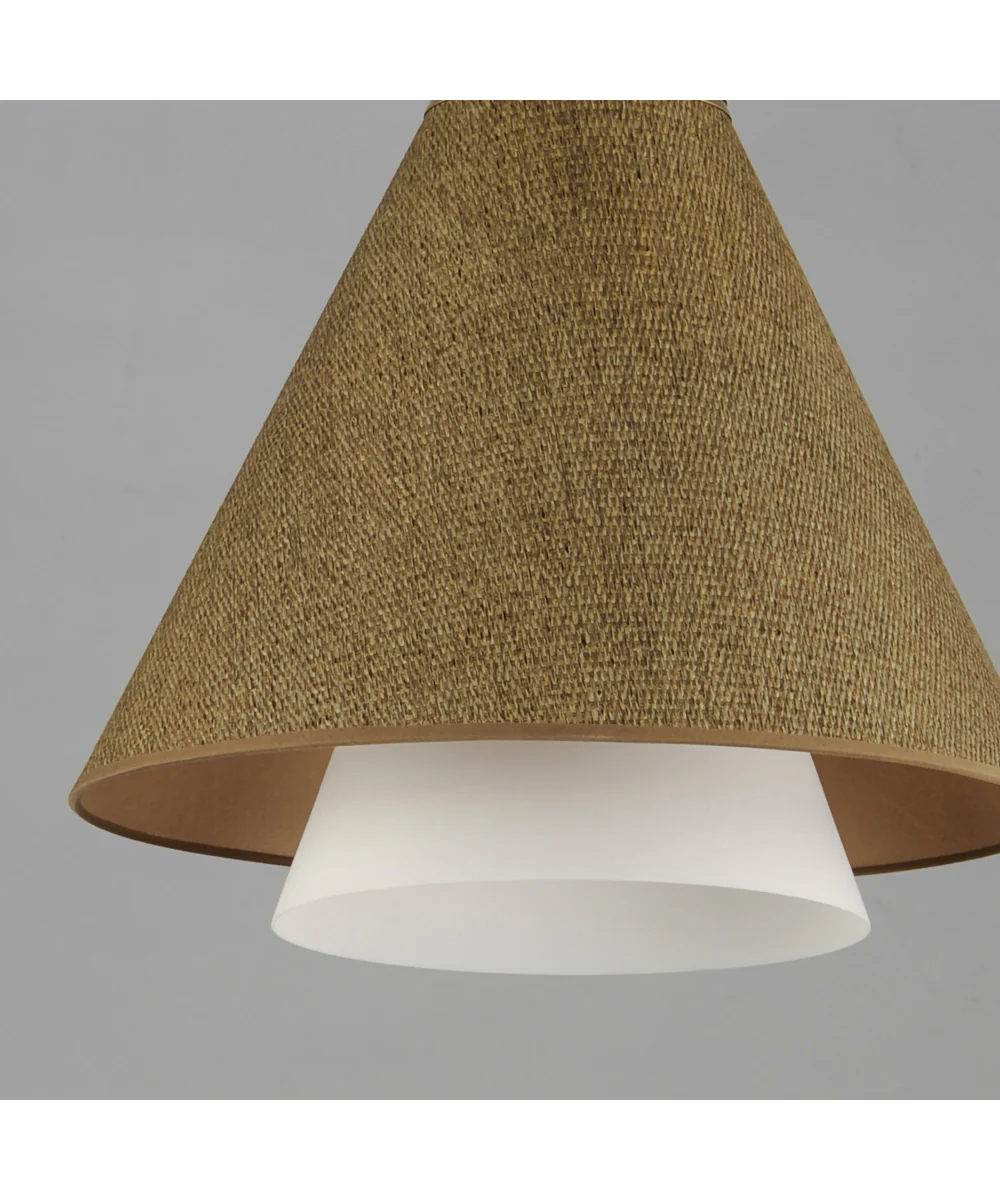 Sumatra 20 inch Pendant Natural Aged Brass - Image 4