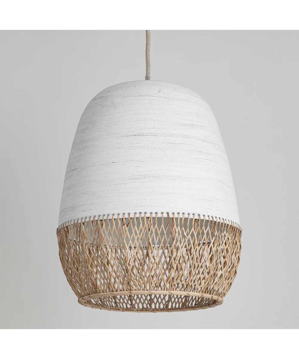 Tamba 1-Light Pendant Ivory - Image 4
