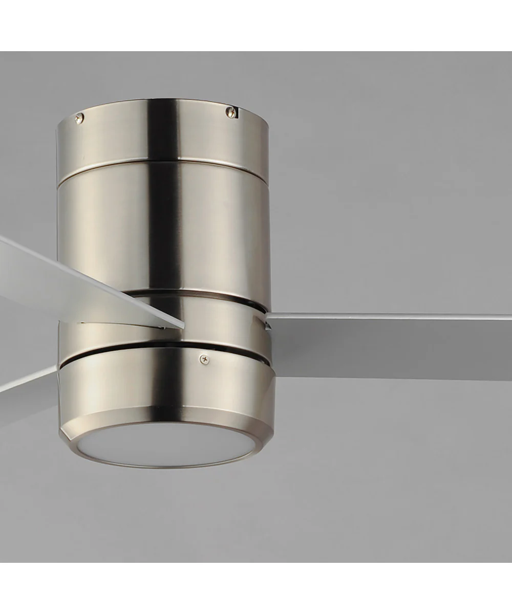Tanker 52 inch 3-Blade Hugger Fan w LED Light Kit Satin Nickel - Image 4