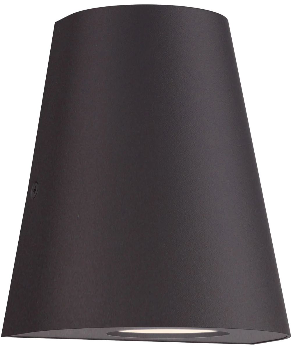 Taper Mini LED Outdoor Wall Sconce Architectural Bronze