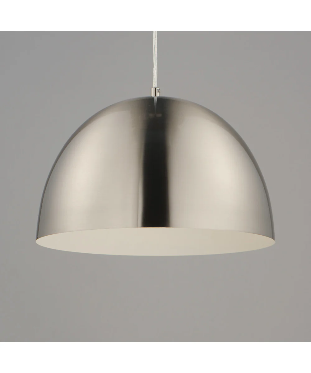 Tova 14 inch Pendant Satin Nickel - Image 3