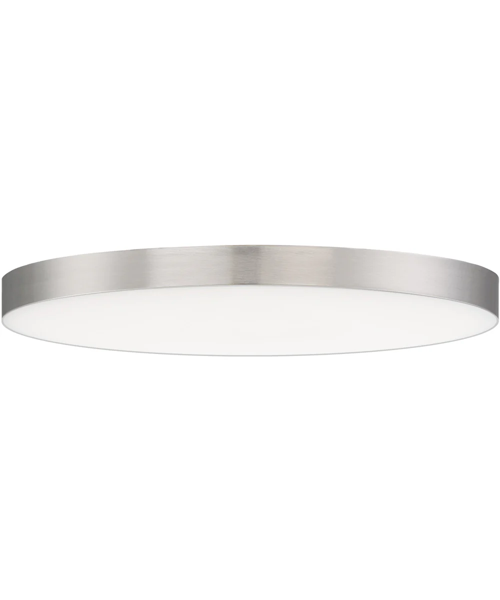 Trim 16 inch RD LED Flush Mount 3000K Satin Nickel