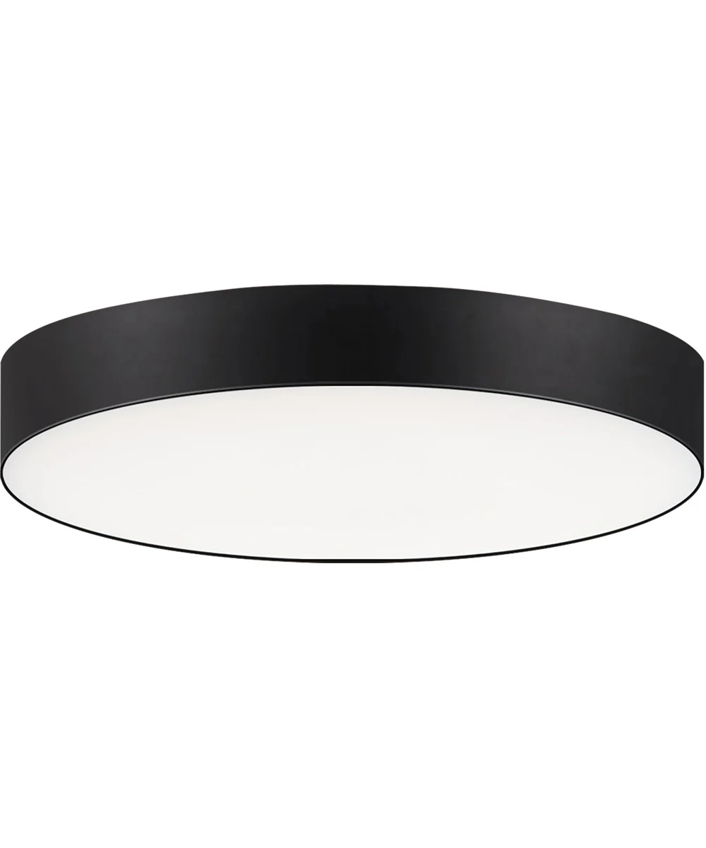 Trim 9 inch RD LED Surface Mount 3000K 0-10V Dim Black