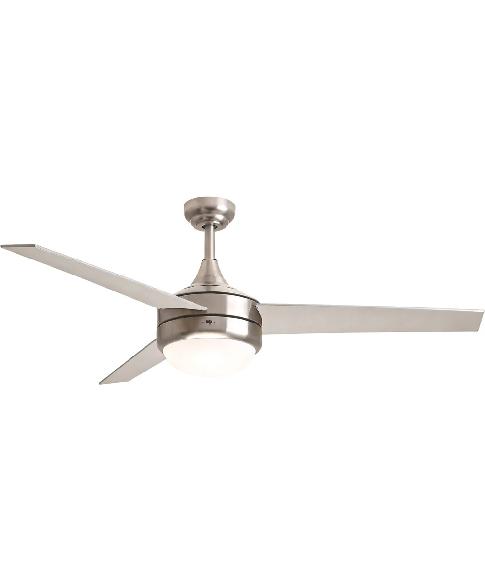 Trio 52 inch 3-Blade Fan Satin Nickel - Image 4
