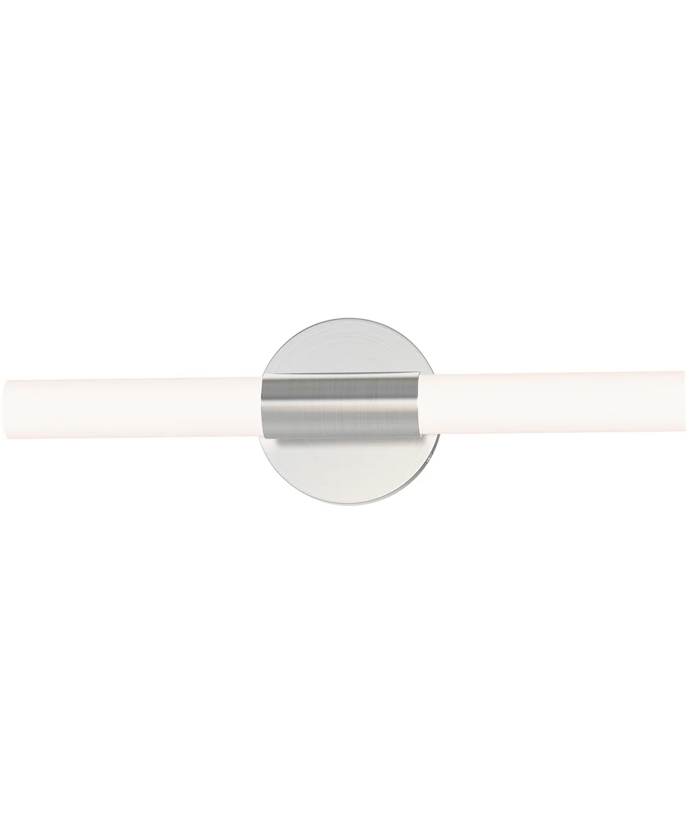 Tubi 18 inch 5CCT LED Bath Bar Satin Nickel
