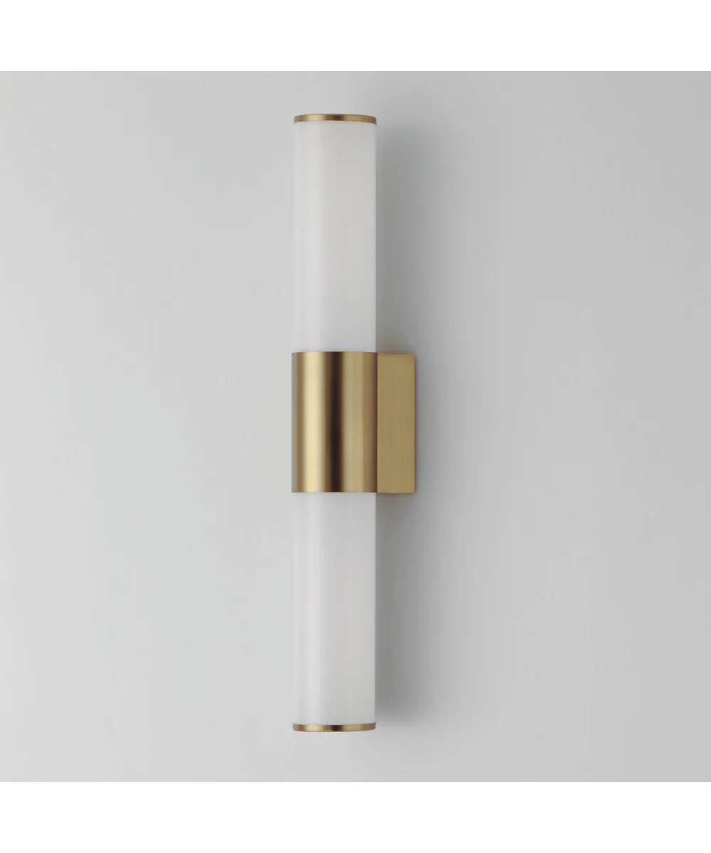 Tubo 18 inch LED Bath Vanity Natural Aged Brass - Image 2