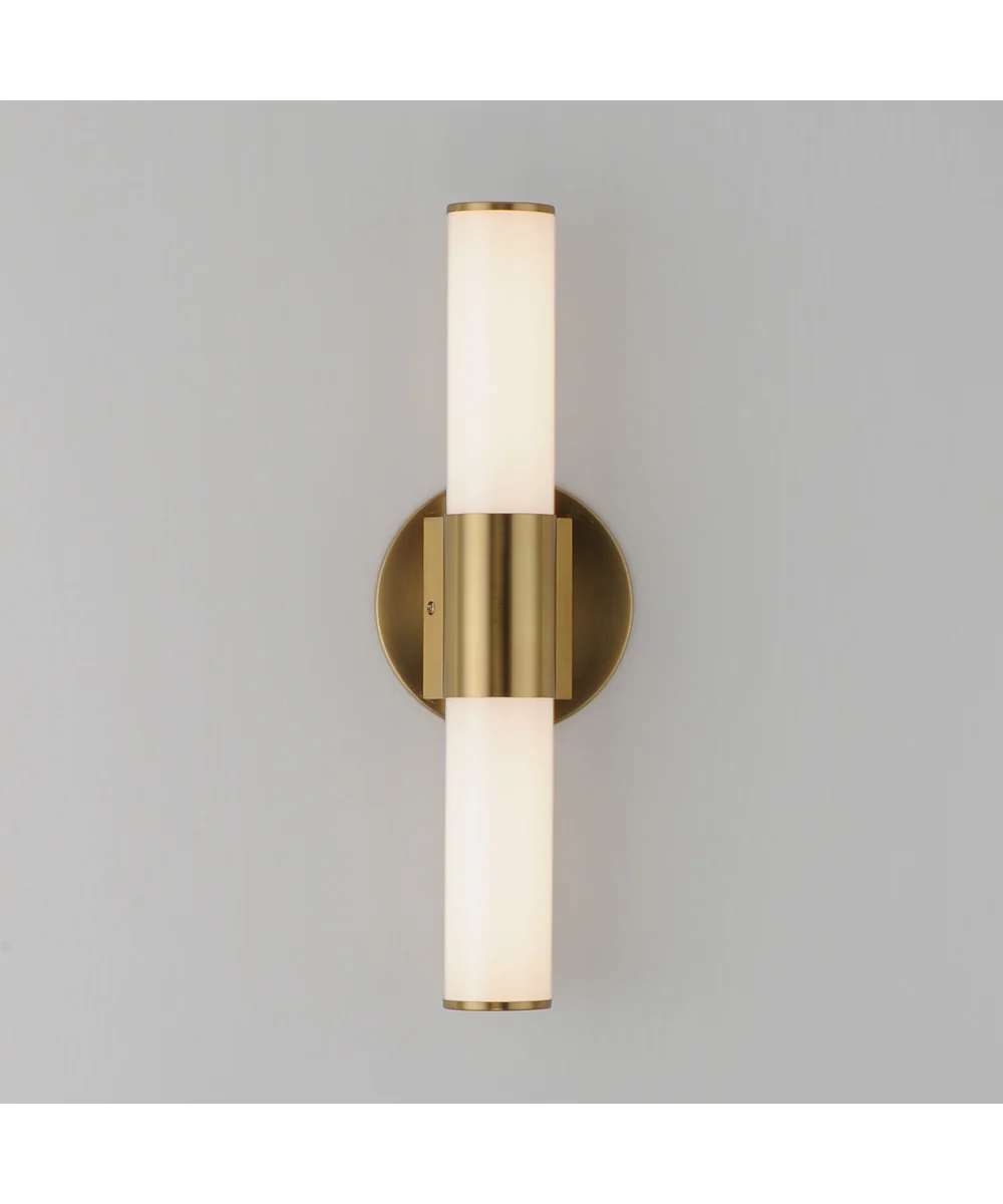 Tubo 18 inch LED Bath Vanity Natural Aged Brass - Image 3