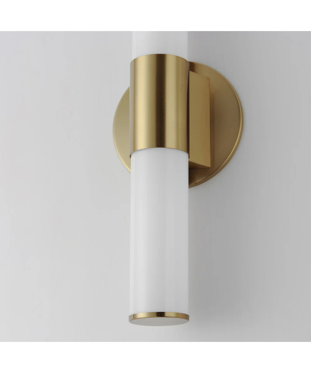 Tubo 18 inch LED Bath Vanity Natural Aged Brass - Image 4