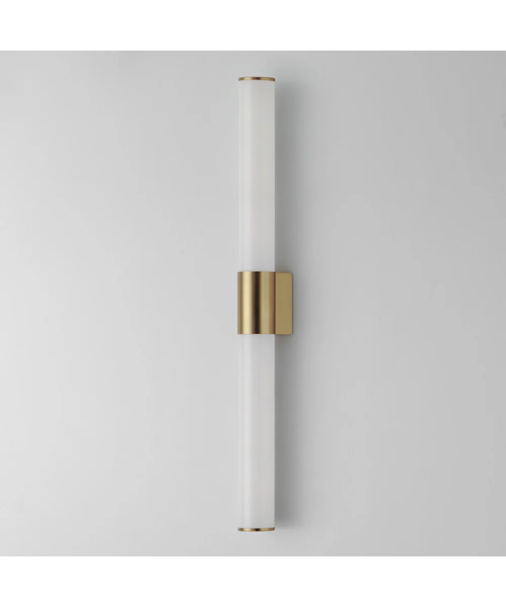 Tubo 30 inch LED Bath Vanity Natural Aged Brass - Image 2