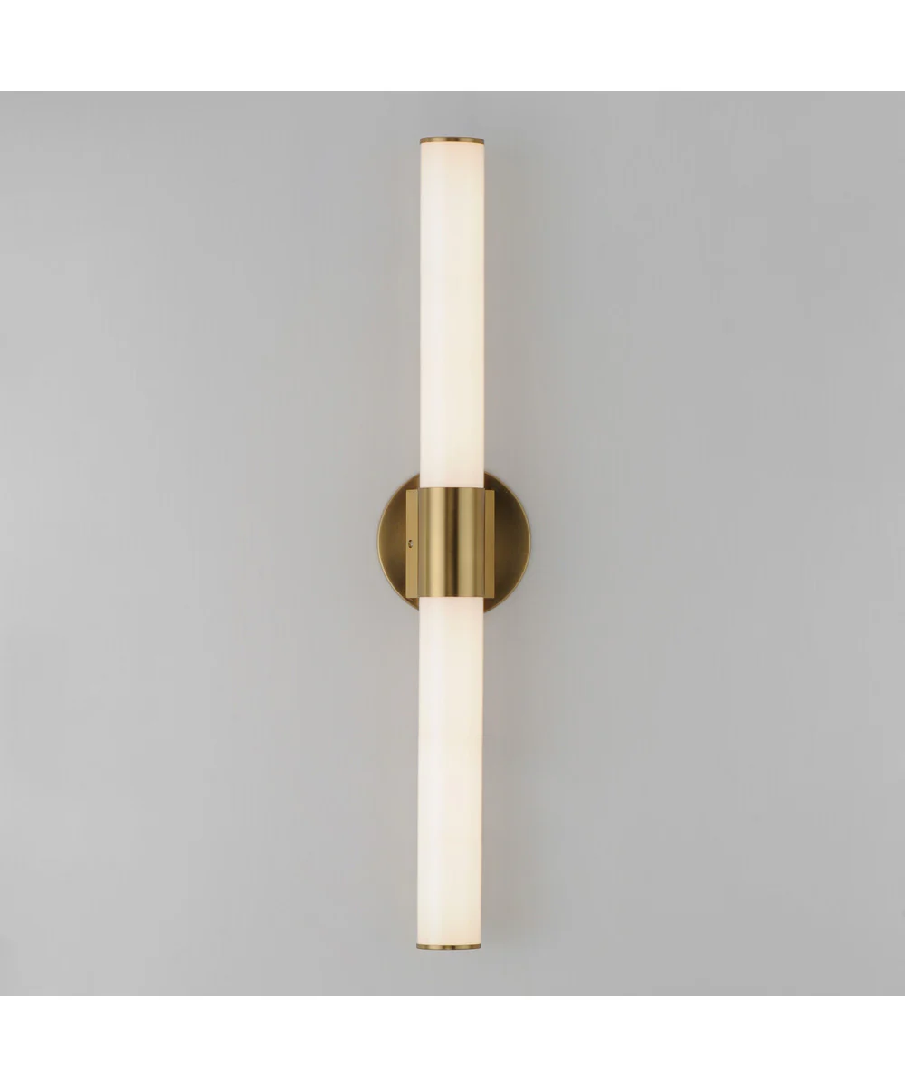 Tubo 30 inch LED Bath Vanity Natural Aged Brass - Image 3