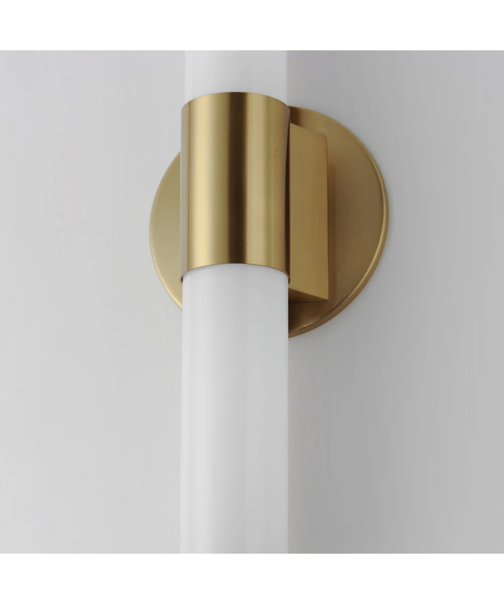 Tubo 30 inch LED Bath Vanity Natural Aged Brass - Image 4