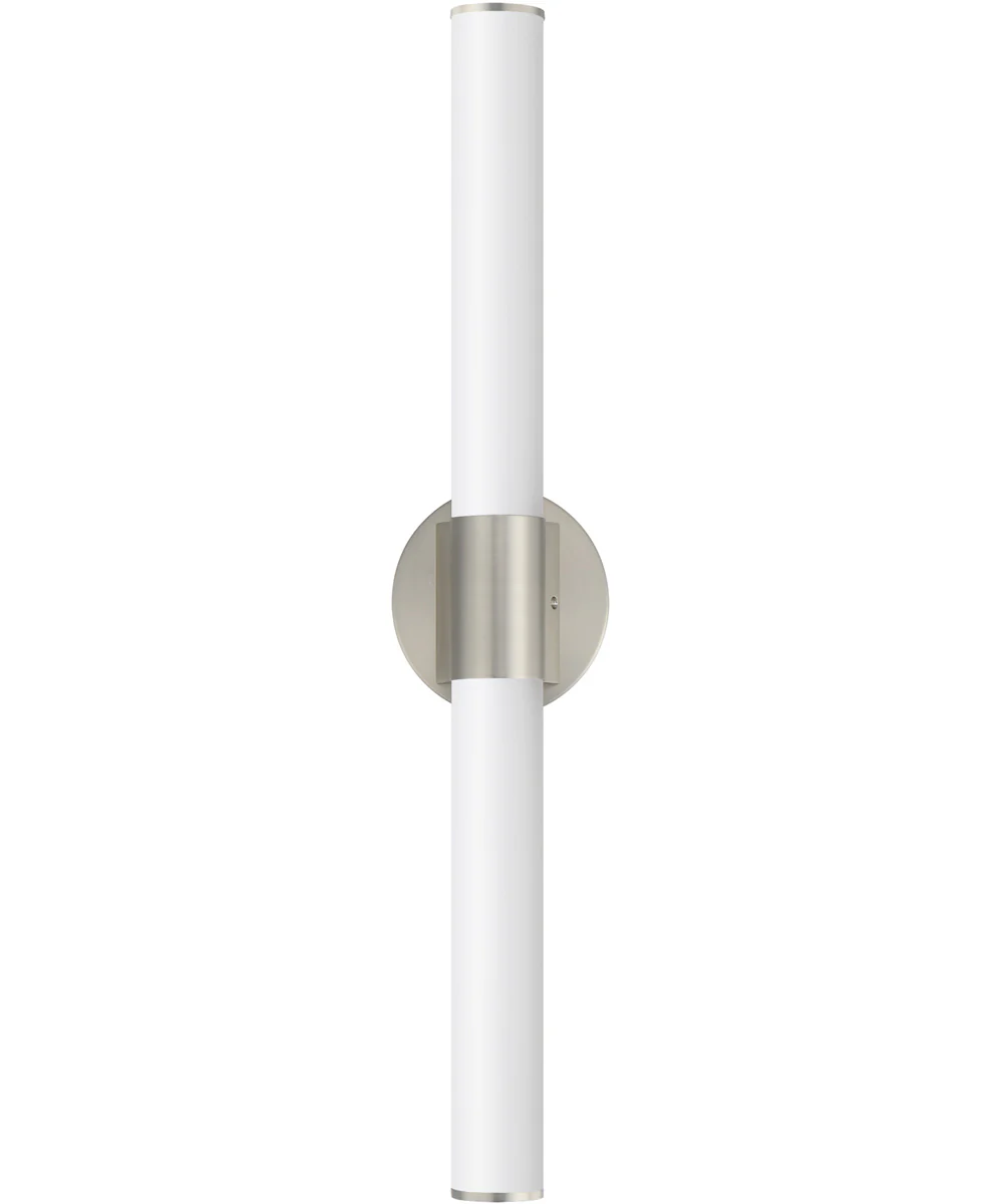 Tubo 30 inch LED Bath Vanity Satin Nickel